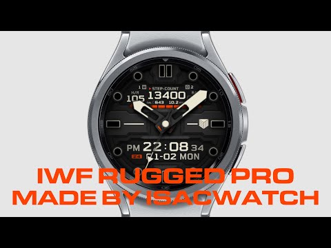 IWF Rugged Pro watch face