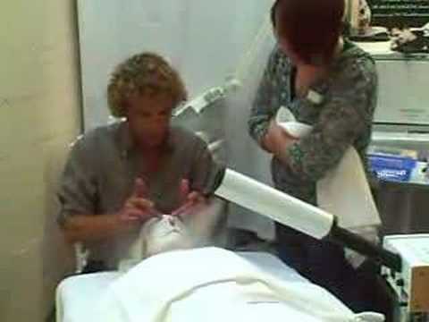 Montage of Terry Binns Demonstrating Collagen Fiber Masks