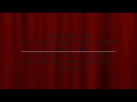 "Nplooj Siab Hlub" (Guy Cover) ---Sing With Me/Karaoke