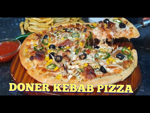 Doner Kebab Pizza Recipe by Fatima Kitchen