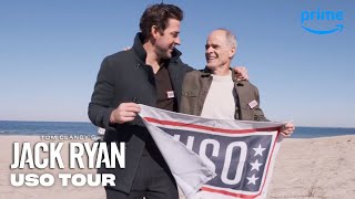 John Krasinski and Michael Kelly USO Tour