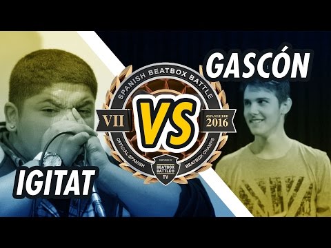 IGITAT vs. GASCÓN | BATTLE FOR 3RD | SPANISH BEATBOX BATTLE 2016