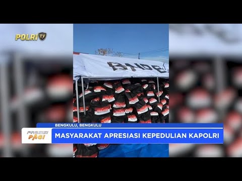 KAPOLDA BENGKULU SALURKAN 5.000 PAKET BANTUAN KEMANUSIAAN DARI KAPOLRI UNTUK KORBAN GEMPA BUMI