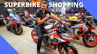 Superbike Shopping in Dubai | Aprilia RS660 and Tuono 660