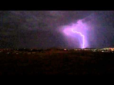 Reno lightning storm