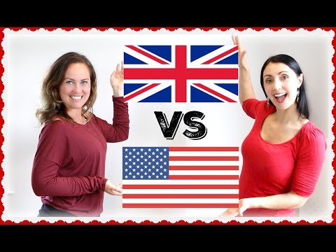 British English Vs American English Spelling
