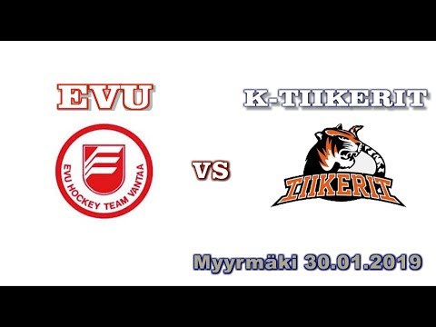 EVU vs K-TIIKERIT 30.01.2019