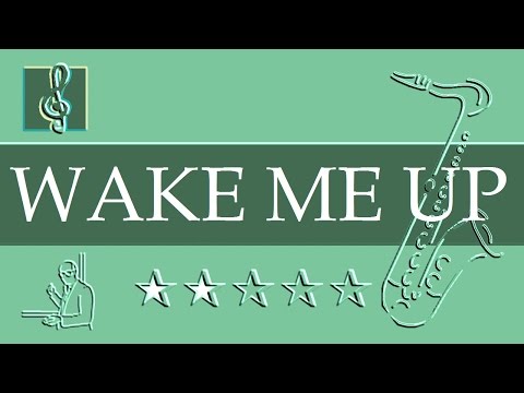 Tenor Sax Notes Tutorial - Wake Me Up - Avicii (Sheet Music)