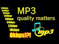 How does 8kbps mp3 sound? mp3 bitrate comparison (Pas de chat - midnight call)