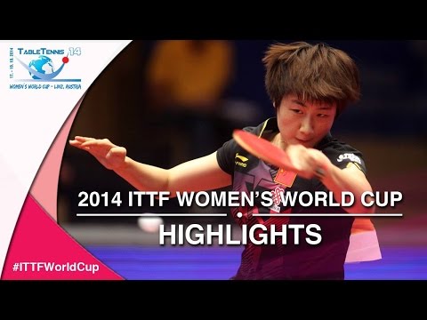 2014 ITTF Women's World Cup - Match Highlights: Ding Ning vs. Li Xiaoxia (Final)