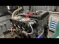 Road lotus twin cam on a dyno test after a full refurbishment
