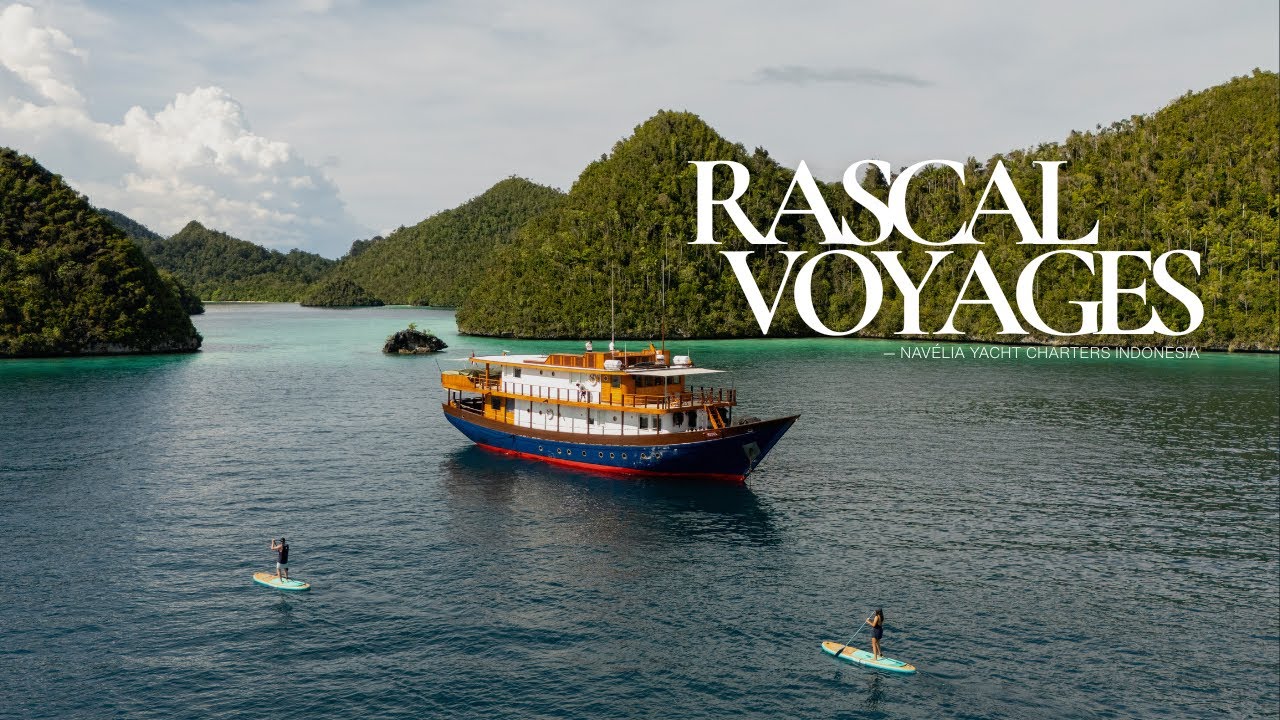 Rebel video tour — luxury yacht charter Indonesia