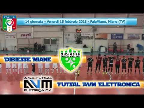 Dibiesse Miane-AVM Elettronica, i gol - Stagione sportiva 2012/13