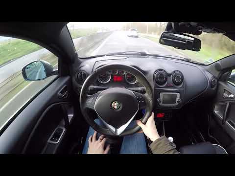 Alfa Romeo MiTo 0.9 TwinAir (2014) - POV Drive