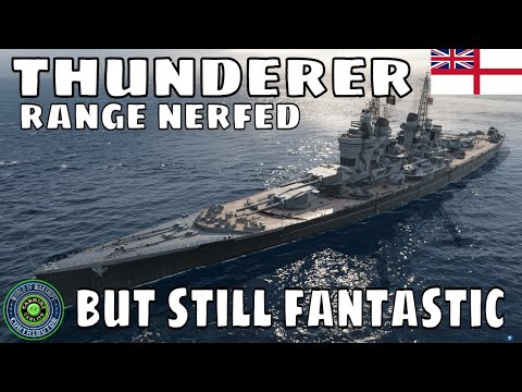 Play British Battleships Thunderer World of Warships Wows Build Guide