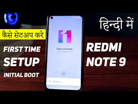 Redmi Note 9 First Time Setup | Initial Boot in Hindi by Titbits