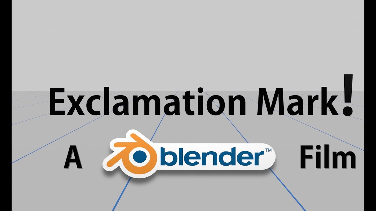 Exclamation Mark - A 3D Animated Short Film