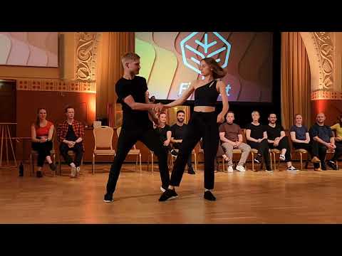 "Starving" Emil Zetterstorm & Lisa Shirokova - 4th place Open Strictly Finals - Finnfest 2023