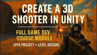 Create a 3D Shooter in Unity  Full Game Dev Course Module FPS Project + Level Design