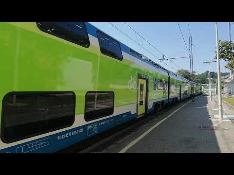 ETR 521 CARAVAGGIO IN PARTENZA DA CUCCIAGO PER MILANO PORTA GARIBALDI