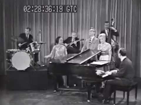 Eartha Kitt & Steve Allen & Molly Bee Steve Allen's Westinghouse show