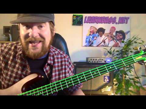 Heavy Rock/Metal Riffage : A Bass lesson everyday # 237