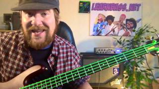 Heavy Rock/Metal Riffage : A Bass lesson everyday # 237