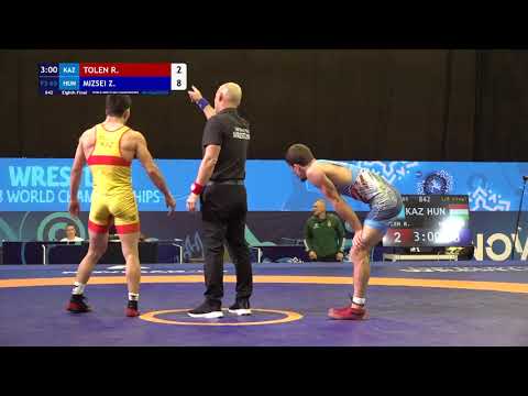 FS 65KG 1/8 Round | Rustem Tolen (Kaz) Vs Zoltan Mizsei (Hun) | U23 World Championship 2025