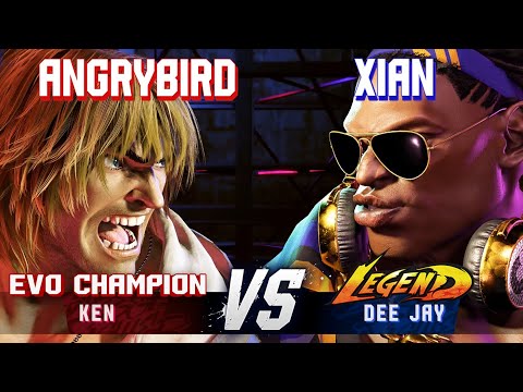 SF6 ▰ ANGRYBIRD (Ken) vs XIAN (Dee Jay) ▰ High Level Gameplay