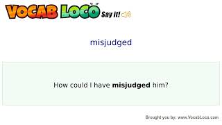 Video thumbnail for misjudged