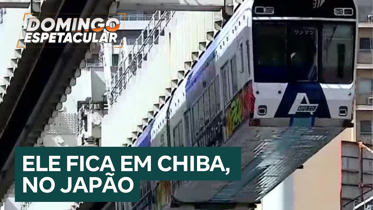 Veja como funciona o monotrilho suspenso mais longo mundo
