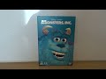 Monsters Inc UK DVD Unboxing