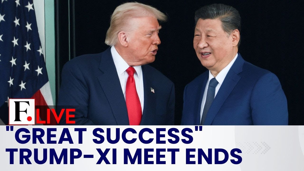 Firstpost LIVE: Trump, Xi Jinping Meet To Iron Out Tariff Tensions, Rare Earth Curbs | N18G