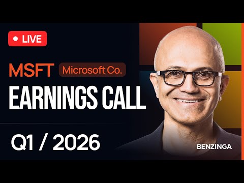 Microsoft Q1 2026 Earnings Call | $MSFT | 🔴 WATCH LIVE