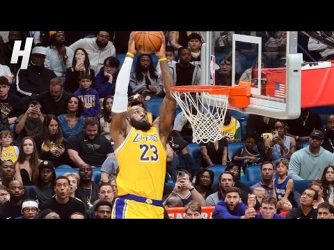 LeBron James DUNK SHOW 😱 Almost Looking At The Rim