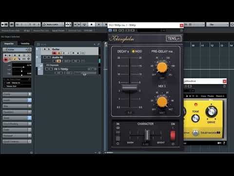 Klanghelm TENS jr - FREE Spring Reverb plugin - REVIEW & TEST