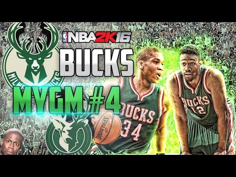 NBA2K16 MyGM Milwaukee Bucks: Season Opener! EP. #4