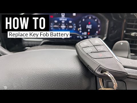 How to Replace Chevrolet Silverado ZR2 Key Fob Battery