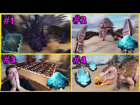 Top 4 Alpha Element Farming Methods on Extinction | Ark Survival Ascended