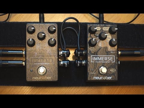 Immerse vs. Immerse Mk II by Neunaber (in-depth reverb comparison)