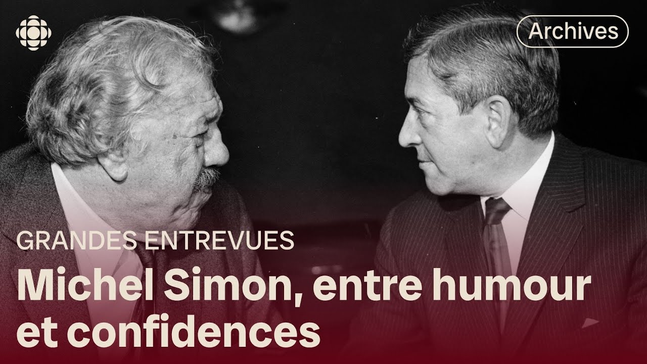 En 1967, une heure complice avec le grand acteur suisse Michel Simon