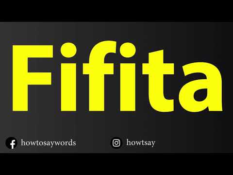 How To Pronounce Fifita
