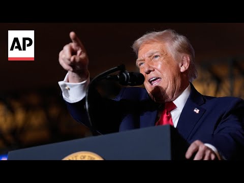 Video | Trump says Democrats caused 'high prices' and he's bringing 'prices down'
