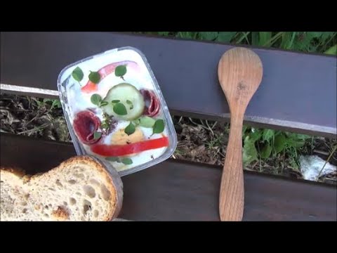 Gut Essen im Schwarzwald. "Russisch Ei". Brotzeit, Wandern | Bushcraft Lexikon