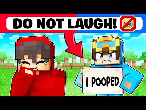 Minecraft But DO NOT LAUGH...