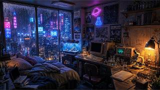 Rain & Lofi for Insomnia Relief 📻 Calm Background Music for Working & Relaxing | Lofi Playlist