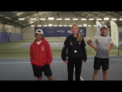 Presentation av spelare och domare inför starten av B-finalerna #nextgencup22