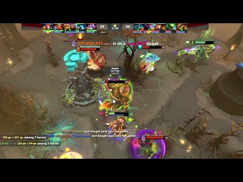 BristleBack Rampage Moment | BB with Aghanim's Scepter is quite  annoying