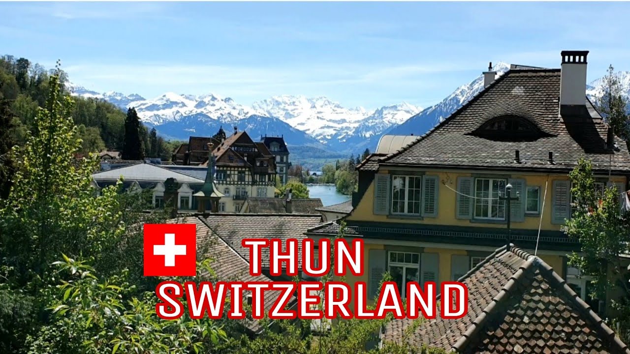 Experience the charm of Thun's historic Old Town.