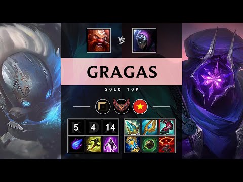 Gragas Top vs Jax - VN Grandmaster Patch 25.16